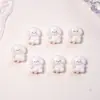 Accesorios Pequeños de Resina Estilo Caricatura Japonesa Decoraciones para Uñas DIY Conejo Lindo 3D Pegamento de Crema Accesorios Decorativos para Uñas Portátiles