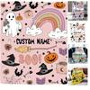 Manta de Franela con Temática de Halloween Transfronteriza Suave Cómoda Manta para Sofá Cama Oficina Camping Manta Multifuncional