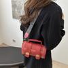 Bolsa Pequena Vintage Feminina 2024 Nova Elegante Portátil Boston Bolsa Elegante Distintivo Ombro Moderno Crossbody Cilíndrica