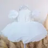 Vestido Formal para Niña Vestido de Princesa Modelo 2026 Desfile de Moda Disfraz de Anfitriona Infantil Atuendo para Presentación de Piano Elegante