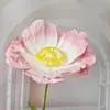 Flores de Papel de Amapola Gigantes Flores Hechas a Mano para Pasillo de Boda Accesorios de Decoración de Boda Decoración para Exhibición en Centro Comercial