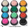 Cross-Border 12-color Natal cerâmica macia mista Conjunto Ultra-fino de cinco pontas estrela maquiagem unha polonês nail art jóias