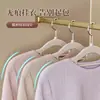 Percha, sin marca, antideslizante, para uso doméstico, secado de ropa en balcón, tendedero de dormitorio, doble propósito para ropa húmeda y seca, percha para esquinas de hombros, para colgar y organizar ropa