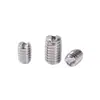 Tornillos de extremo plano de acero inoxidable 304 al por mayor, tornillos de fijación de extremo plano GB73 tornillos resistentes al desgaste