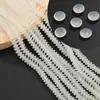 Vidro Jade Geométrico Forma Especial Tridimensional Furo Passante Contas DIY Artesanal Caseiro Pulseira Colar Joias com Contas Acessórios