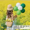 Balões de látex flutuantes coloridos em formato de macaron para festas de aniversário infantis, adereços para fotos em parques ao ar livre no atacado
