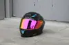 Adecuado para Casco de Motocicleta Ava Dynasty G318 Flecha Roja Rayo Lente Accesorios Transfronterizos Máscara Anti-Ultravioleta