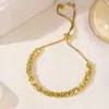 Comercio Exterior Transfronterizo se especializa en suministrar a Malasia Pulseras de Bolas Redondas para Mujer, Diseño Único, Joyería Ajustable de Moda, Perfectas como Regalo para tu Novia