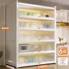 Nuevo Estante de Almacenamiento para Cocina, Gabinete de Almacenamiento de Múltiples Niveles de Pie, Multifuncional para Horno de Microondas, Aparador, Alacena, Gabinete de Almacenamiento