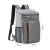 Nueva Bolsa Térmica Impermeable de Aislamiento Frío y Calor Mochila Portátil Multifuncional de Doble Hombro Gran Capacidad para Exteriores Camping Picnic Bolsa de Hielo