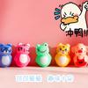Vaso Giratorio Infantil de Dibujos Animados de Animales Jingxiu Mini Nostalgia Juguetes Pequeños Populares en Internet Juguete de Empuje Premio de Jardín de Infancia