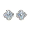Pendientes de Moda de Aguja de Plata 925 con Cubos de Perla de Venta Caliente Pendientes Dulces de Nicho de Gama Alta Pendientes de Diseño Exquisito
