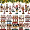 Adorno de Cascanueces Adorno Colgante de Árbol de Navidad de Madera Figura de Cascanueces Adorno Rey Soldado Miniatura Transfronterizo