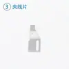 Xingrui FW787 Faca Automática para Cortar Linha Acessórios de Disco Suporte da Faca Mola de Reset Grampo de Linha Conjunto de Cortador de Linha Inferior Peças do Disco da Faca