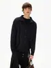 Cardigan de tricô com botões estilo retro americano old money para outono e inverno, para homens e mulheres, oferecendo um caimento relaxado e solto