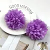 Crisantemo Artificial Grande DIY Flor Falsa de Caléndula para Tributo del Día de Muertos, Arreglo Floral, Decoración del Hogar, Materiales de Arte Floral, Adorno