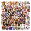 100 adesivos de Halloween transfronteiriços para guitarra, caderno, mala, decoração de grafite à prova d'água DIY, atacado de novo estilo