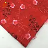 Nuevo Producto Vestido Bordado con Chip Cheongsam Tela Bordada con Cuentas Lentejuelas de Lentejuelas en Punto Tela Bordada Hecha a Mano
