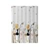 Suministro directo de fábrica Cortina de ducha impermeable PEVA Cortina de baño cortina de baño impermeable sin perforaciones cortina de cocina cortina cortina de puerta