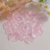[Paquete de 50] Sirena Cristal Hojas Retorcidas Retro Hecho a Mano DIY Accesorios para el Cabello Pasador Joyería Material Accesorios