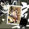 Cazador de demonios: Kimetsu No Yaiba Serie Ciudad Infinita Douma, Kokushibo, Giyu Tarjetas Coleccionables tipo Polaroid y Pegatinas Decorativas