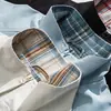 Jaqueta Masculina Estilo Coreano 2026 Nova Moda Transfronteiriça Estilo Primavera Reversível Gola Alta Respirável Solta