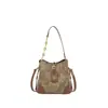 Bolsas de Alta Gama para Mujer 2026 Nuevo Bolso Cubo Vintage Bolso de Mano Versátil de Moda Bolso de Hombro Cruzado Elegante de Tendencia