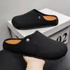 Mocassins masculinos de verão, novos, estilosos, leves, casuais, para uso externo, sem cadarço