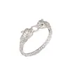 Distrito Lu moda alta gama hueco cabeza de leopardo pulsera hebilla de personalidad pulsera de apertura joyería fabricantes venta directa al por mayor