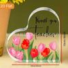 Nuevos Adornos de Manualidades Acrílicas 'Amor Nuevo' de Amazon para el Día de la Madre y Navidad, Regalos de Decoración de Escritorio