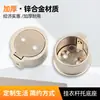 Base de poste para roupas de 25 mm Suporte para tubo de roupas acessórios para guarda-roupa assento com flange liga de zinco assento de suporte de tubo para roupas tubo para roupas