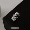 Anillo Irregular de Diseño Minimalista de Nicho para Mujer, Anillo de Dedo Índice de Moda y Versátil, Anillo Abierto Elegante