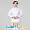 Conjunto de Uniforme de Enfermera de Dos Piezas, Bata Blanca de Laboratorio, Ropa de Trabajo Médica de Manga Corta para Hospital, Personalizable con Texto Impreso y Logo