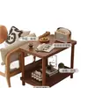 Mesa de Centro para Sala de Estar, Adecuada para Apartamentos Pequeños, Mesa Auxiliar Móvil para Cama, Nuevo Modelo 2025, Mesa Pequeña Simple Moderna para Dormitorio