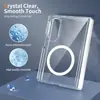 Aplicável para Samsung Z Fold 8 MagSafe Magnético Dobrável Integrado Proteção Anti-Colisão nos Quatro Cantos Capa Magnética Transparente