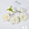 DIY Tiaras de Flor Peônia com Borda Assada Artificial, Bolsas de Sapato com Flor, Flor Artificial, Cabeça de Flor Falsa de Seda, Decoração de Casamento, Acessórios de Flor