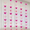 Seis Caracteres Doble Felicidad Consecutivos para Decoración de Habitación de Boda, Pegatinas de Boda Largas para Decoración de Pared de Fondo de Sala de Estar, Caracteres Doble Felicidad de Celebración de Boda de Pie