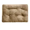 Tapete Cama para Pet Retangular Plush Cama para Cachorro Cama para Gato Colchão Inverno Quente Suprimentos para Pet Cachorro Acolchoado