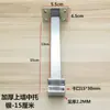 Soporte de Tubo Cuadrado Montado en Pared para Accesorios, Calcetines, Accesorios para Teléfono, Ganchos, Soportes para Estantes, Montaje en Pared, Colgado Frontal, Colgado Lateral, Soportes Izquierdo y Derecho