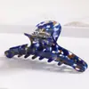 Novo Estilo Coreano Prendedor de Rabo de Cavalo Acessórios de Cabelo Celebridade da Internet Pinça Versátil de Ácido Acético Feminina Garra de Cabelo Elegante de Comércio Exterior da Amazon