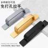 Manija de aleación de aluminio para puerta corrediza de vidrio de balcón sin taladro, manija de puerta corrediza, manija de puerta, manija de ventana, manija de puerta y ventana de madera
