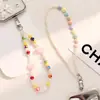 Cadena para Teléfono Corta con Forma de Corazón Estilo Ins Coreano para Niñas, con Park Chae-Young/Jennie, Cadena con Colgante de Perlas con un Diseño Único