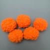 Buquê de boneca acessórios diy bola ondulada bola de rolo para cabelo bola de pelo olho a olho bola de carvão preto olho a olho colorido bola de pelo de ursinho imitação pompom