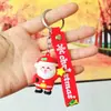 Nuevo Llavero Femenino Lindo Muñeco de Nieve Anciano Muñeca Colgante para Mochila Escolar Masculina Pareja Fábrica Colgante de Árbol de Navidad Dibujos Animados
