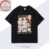Camiseta de Manga Corta de Bungou Stray Dogs para Estudiantes en Verano - Colaboración Nakahara Nakahara y Dazai Osamu
