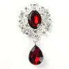 Colgante de Gota de Agua de Plata Aleación Brillante Material para Accesorios del Cabello Accesorios de Lazo DIY Accesorios para Ropa Joyería Hecha a Mano
