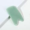 Palo Shujin para Desbloquear Meridianos, Raspador Facial con Forma de Pez de Jade, Palo de Masaje Portátil, Raspador para Masaje de Espalda, Personalizable