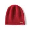 Gorro de Punto de Cachemira Pura para Otoño e Invierno, Gorro Baotou a Prueba de Frío para Hombre, Gorro Versátil para Confinamiento, Gorro Frío