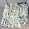 Pijama de Crayon Shin-chan para Hombre Verano Manga Corta Shorts Talla Grande Delgado Dibujos Animados Adolescente Se Puede Usar Fuera de Casa Conjunto de Ropa