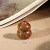 Pequeño Colgante de Calabaza de Madera, Accesorio, Joyería DIY, Colgante para Llavero, Amuleto de la Suerte